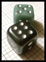 Dice : Dice - 6D Pipped - Multi Color Store with Bronze Pips - Ebay FA Aug 2012